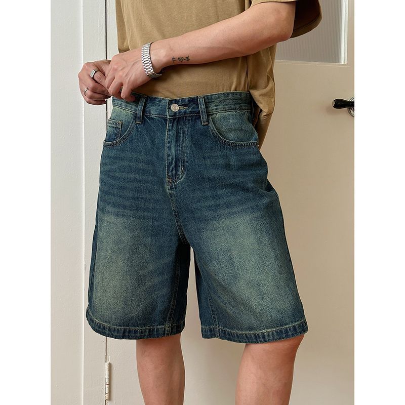 Retro All-match Casual Denim Shorts