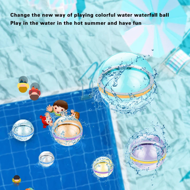 Rapid Water Injection Automatic Sealing Balloon Water Bullet