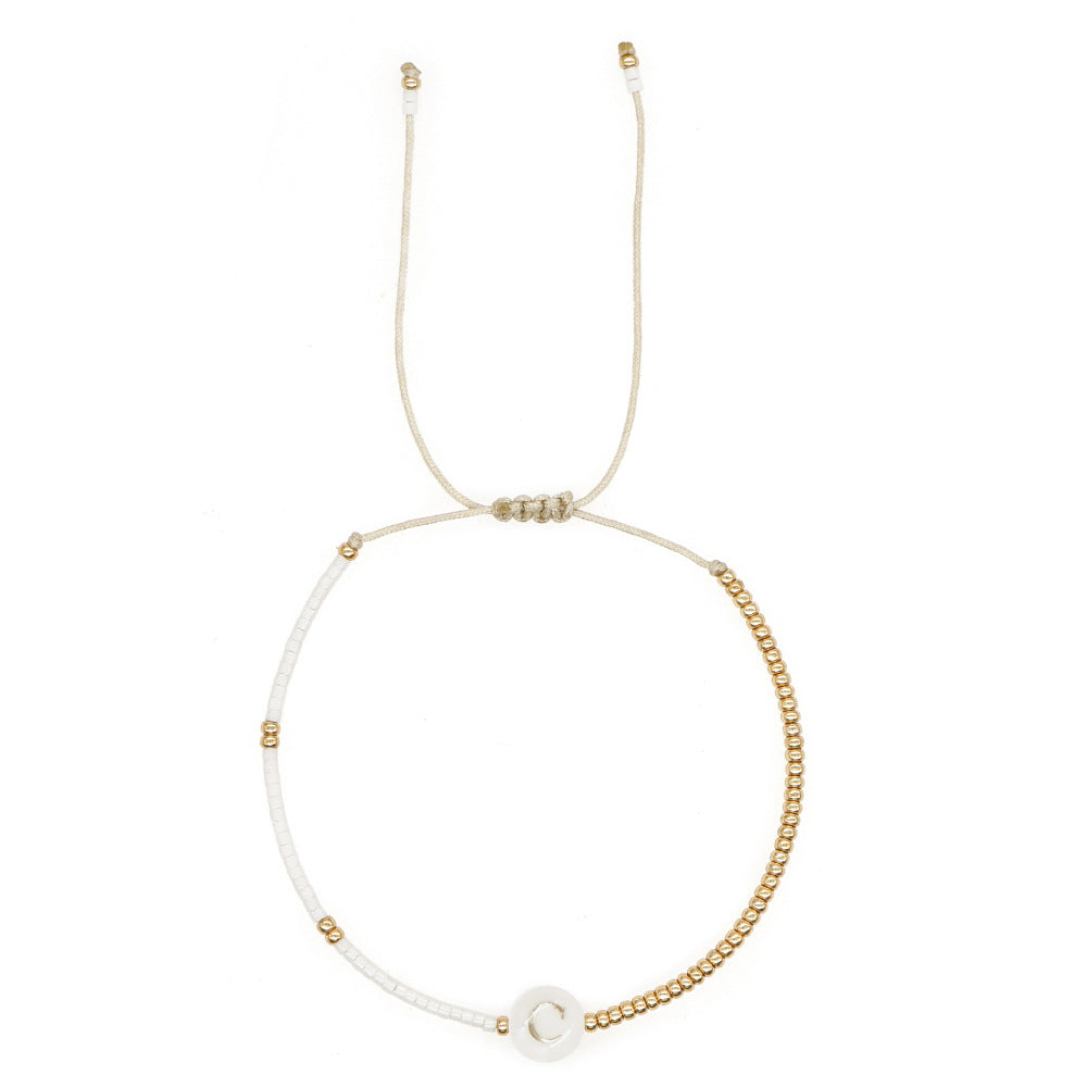 Fashion Light Luxury Letter Bracelet