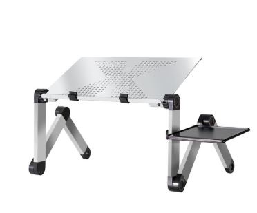 Laptop Tablet With Adjustable Folding Ergonomic Design Stand Notebook Desk For Ultrabook Netbook Or Tablet With Mouse Pad
