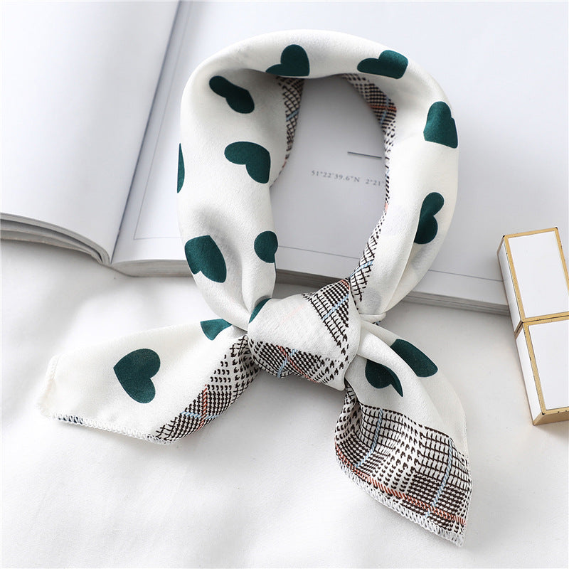 Silk Scarf Women's Decorative All-match
