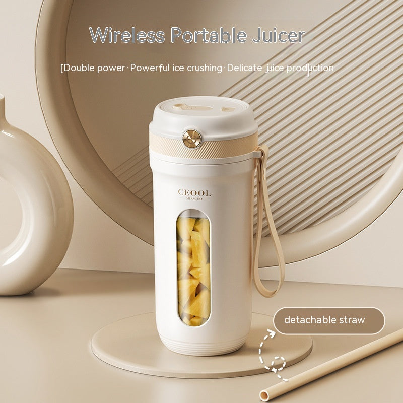 Juicer Small Portable Juicer Cup Automatic Home Use Electric Carry-on Cup Ice Crushing Blender