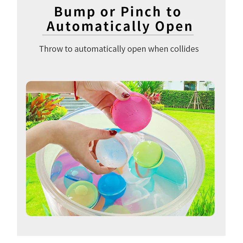 Rapid Water Injection Automatic Sealing Balloon Water Bullet