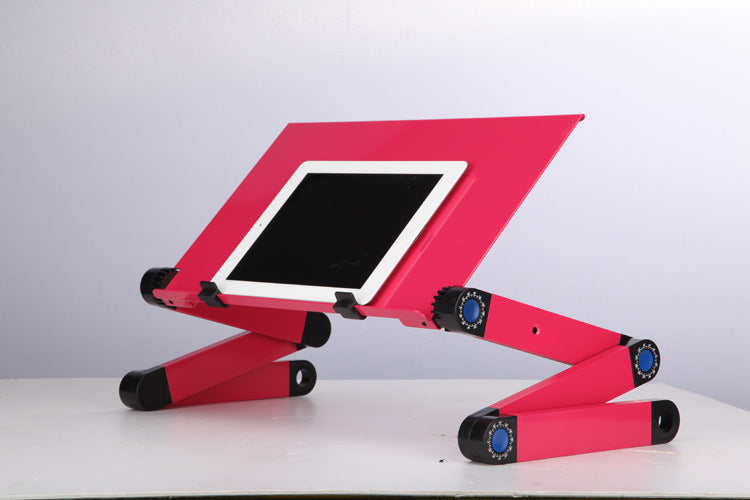 Laptop Tablet With Adjustable Folding Ergonomic Design Stand Notebook Desk For Ultrabook Netbook Or Tablet With Mouse Pad