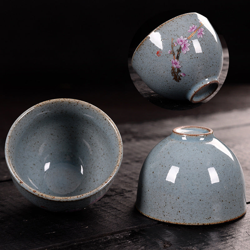 Retro ceramic tea cup