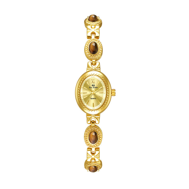 BS Watch Natural Tigereye Maillard Advanced Chain