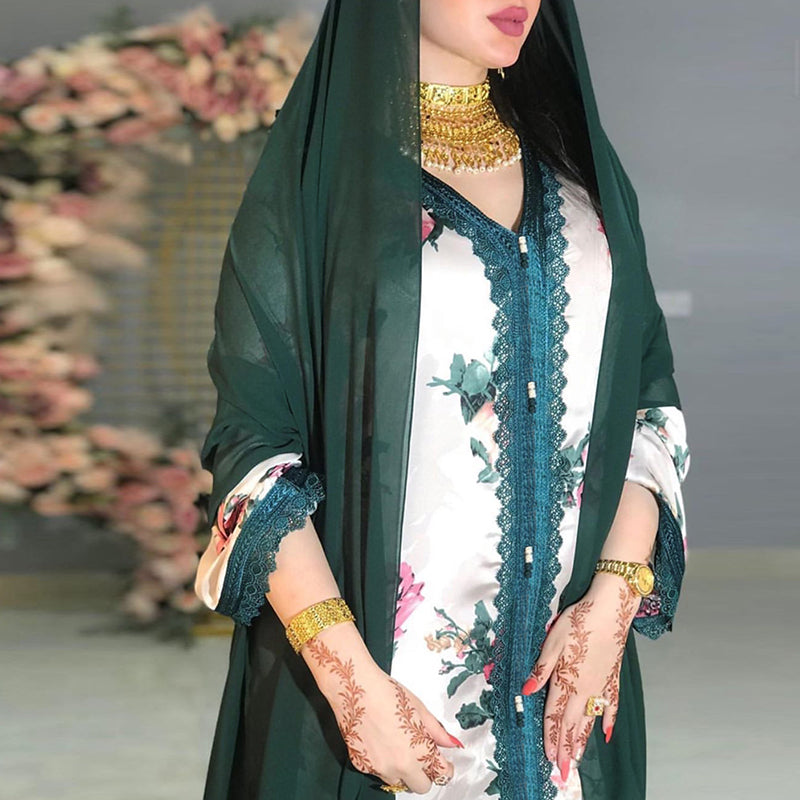 Arabian Floral Robe