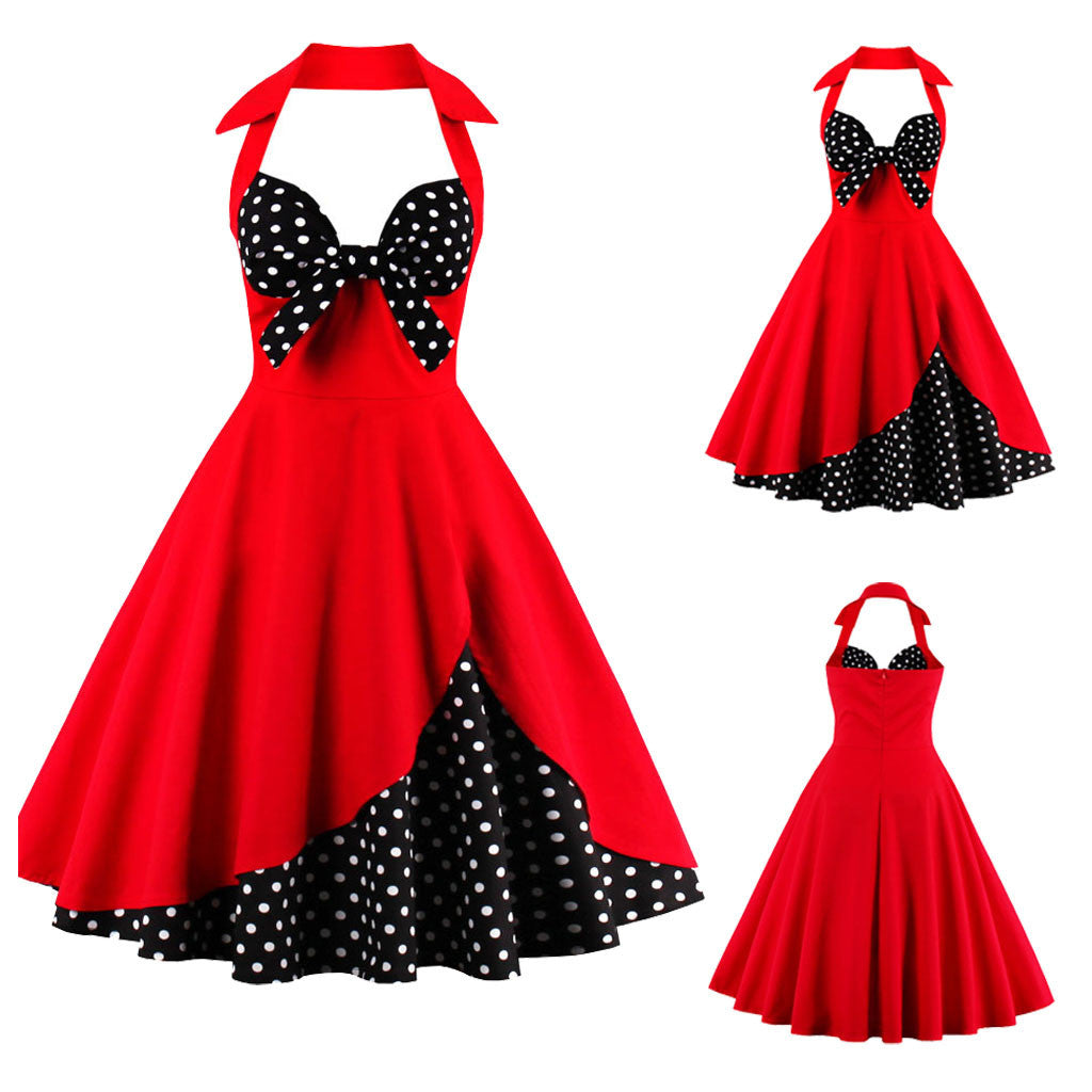 V-neck dress