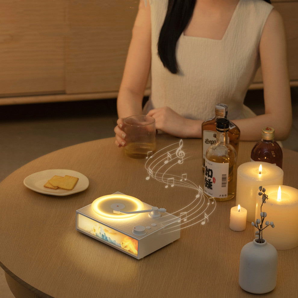 Light Painting Aromatherapy Bluetooth Speaker Desktop Wireless