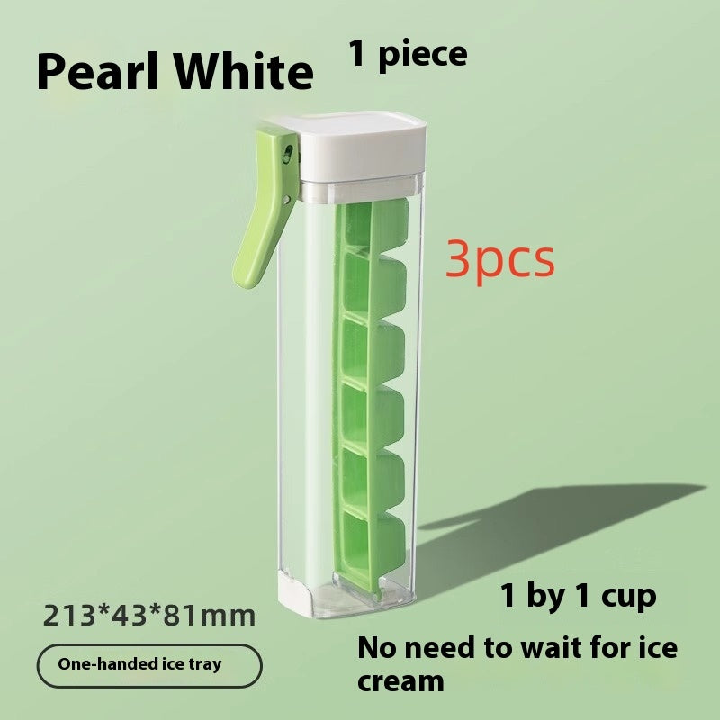Ice Cube Mold with Storage Box – Stay cool, stay smart.
