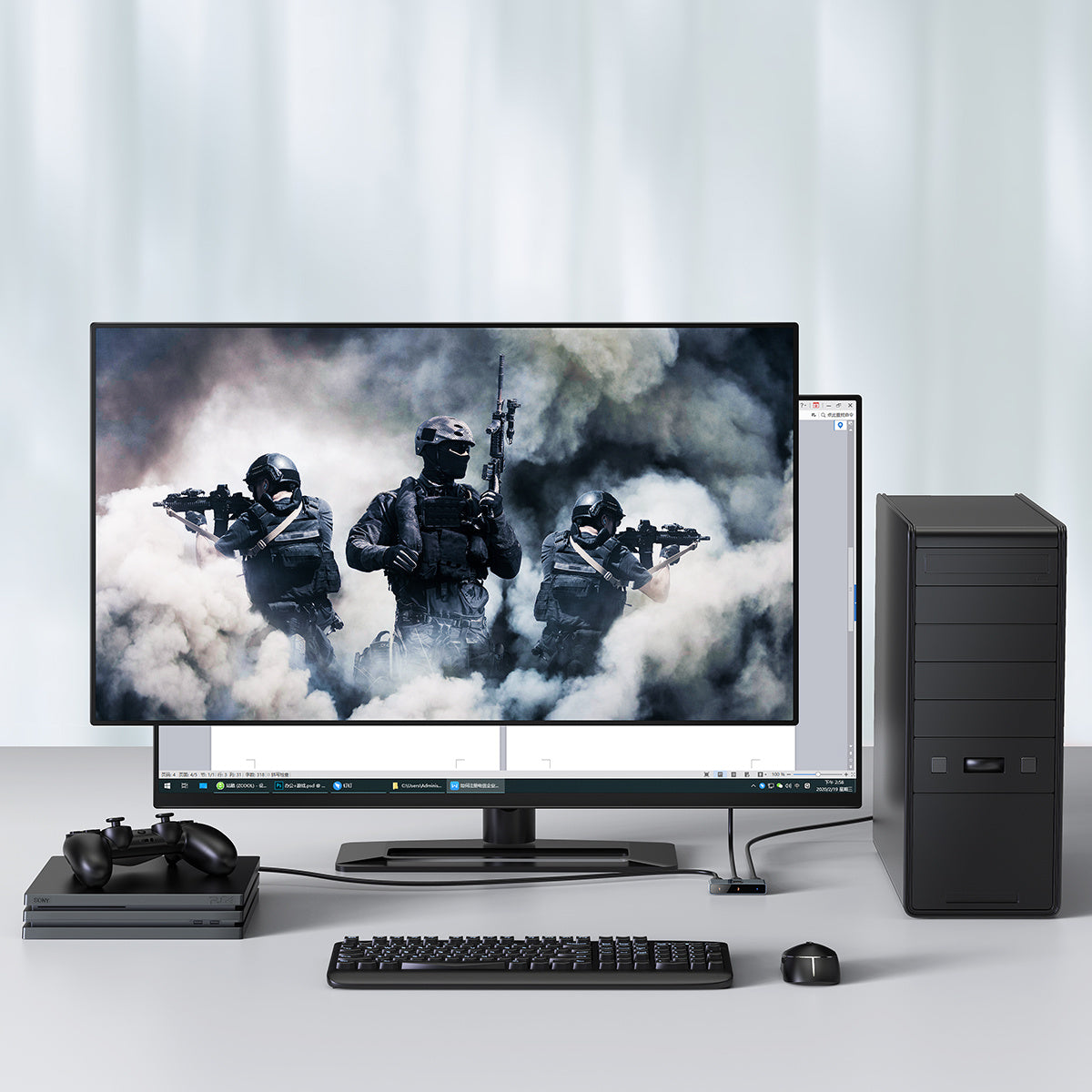 BASEUS Matrix HDMI Splitter 2in1or 1in2