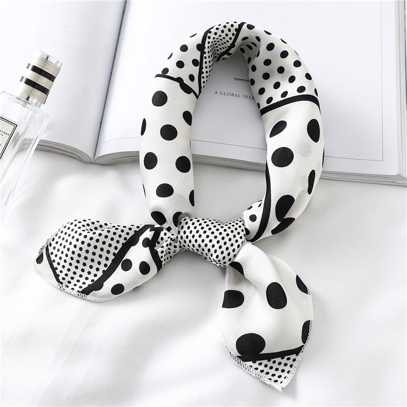 Silk Scarf Women's Decorative All-match