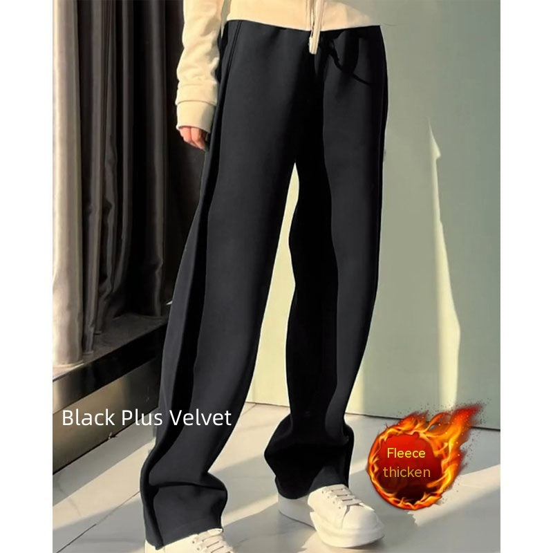Aurelia Belle Fleece-lined Thick Track Pants