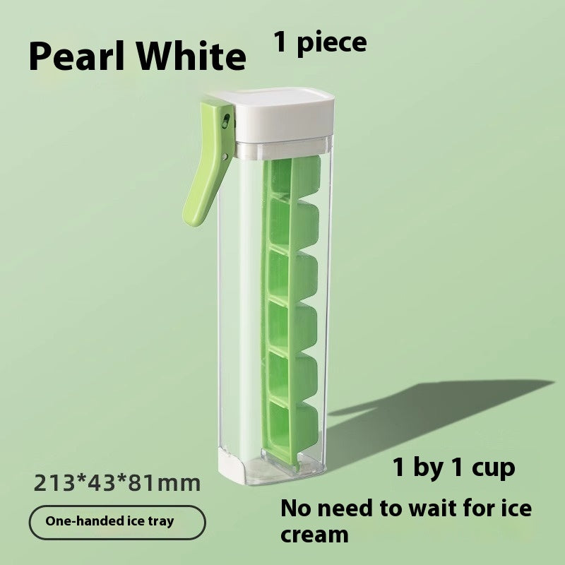 Ice Cube Mold with Storage Box – Stay cool, stay smart.