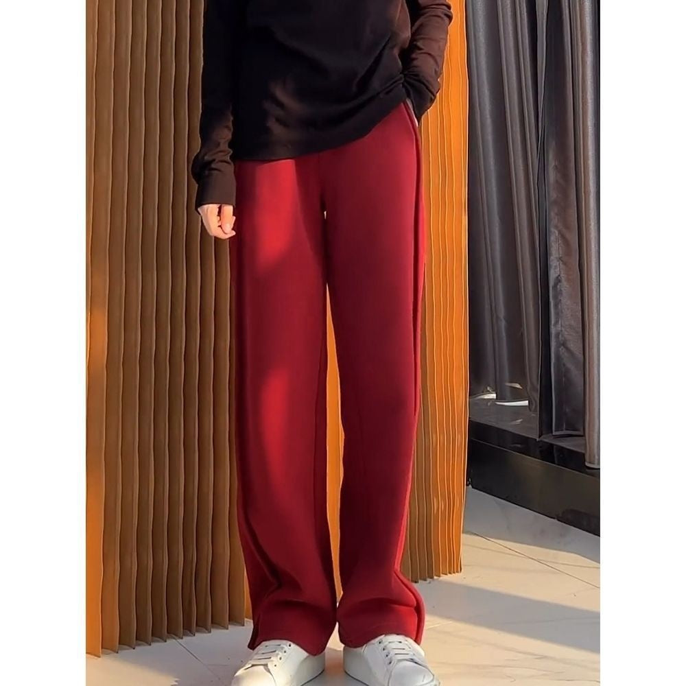 Aurelia Belle Fleece-lined Thick Track Pants