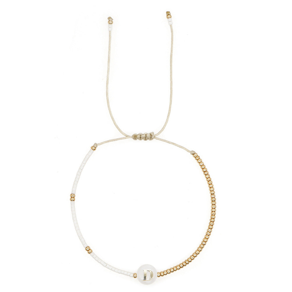 Fashion Light Luxury Letter Bracelet