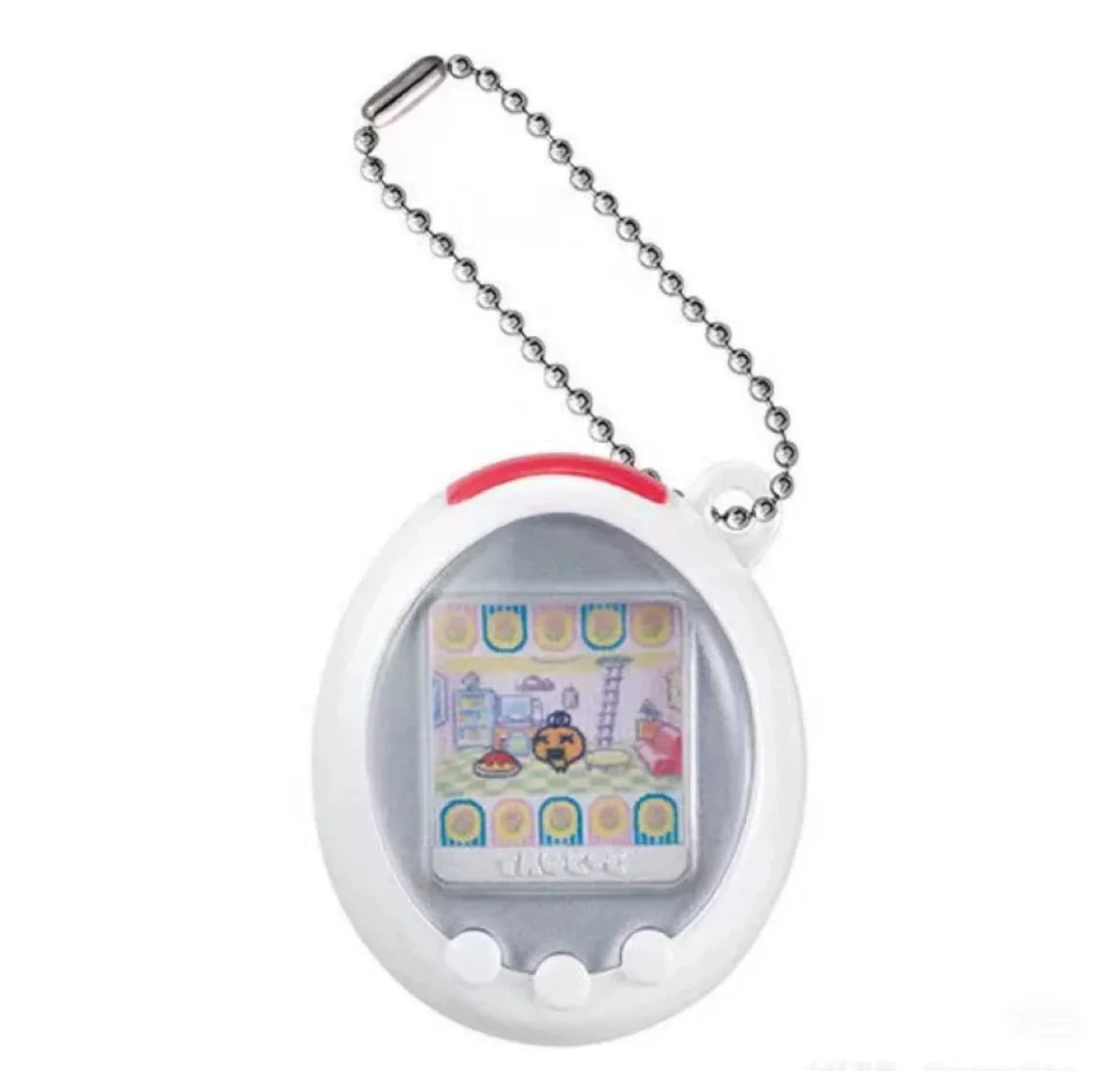 New Bandai - 4th Tamagotchi Miniature Pendant Angel White Gift Defective Bulk