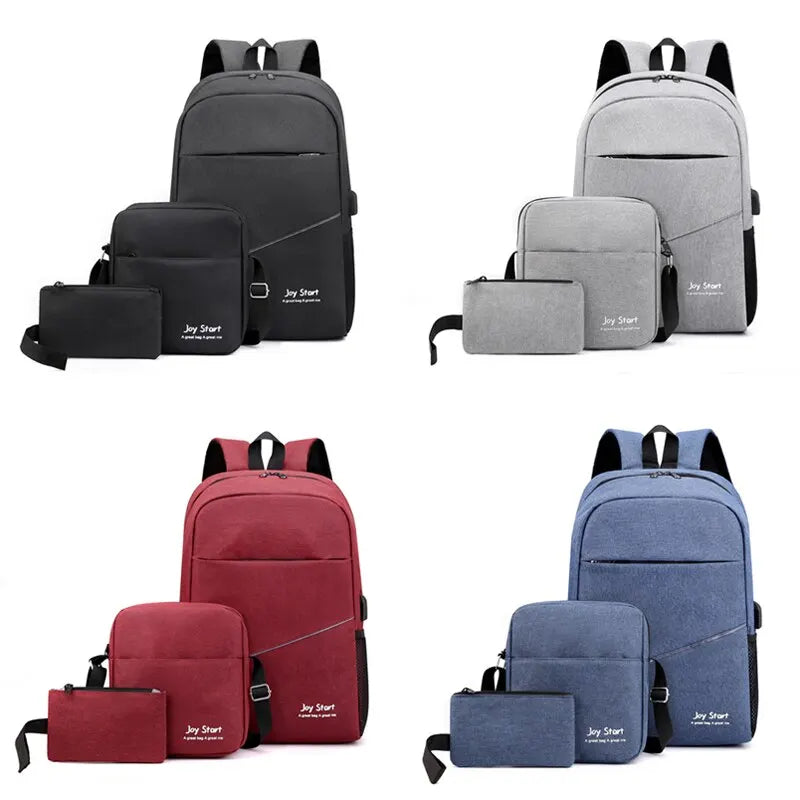 Liam Brooks 3 Pcs Set USB Charging