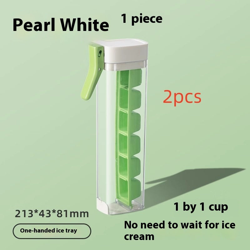 Ice Cube Mold with Storage Box – Stay cool, stay smart.