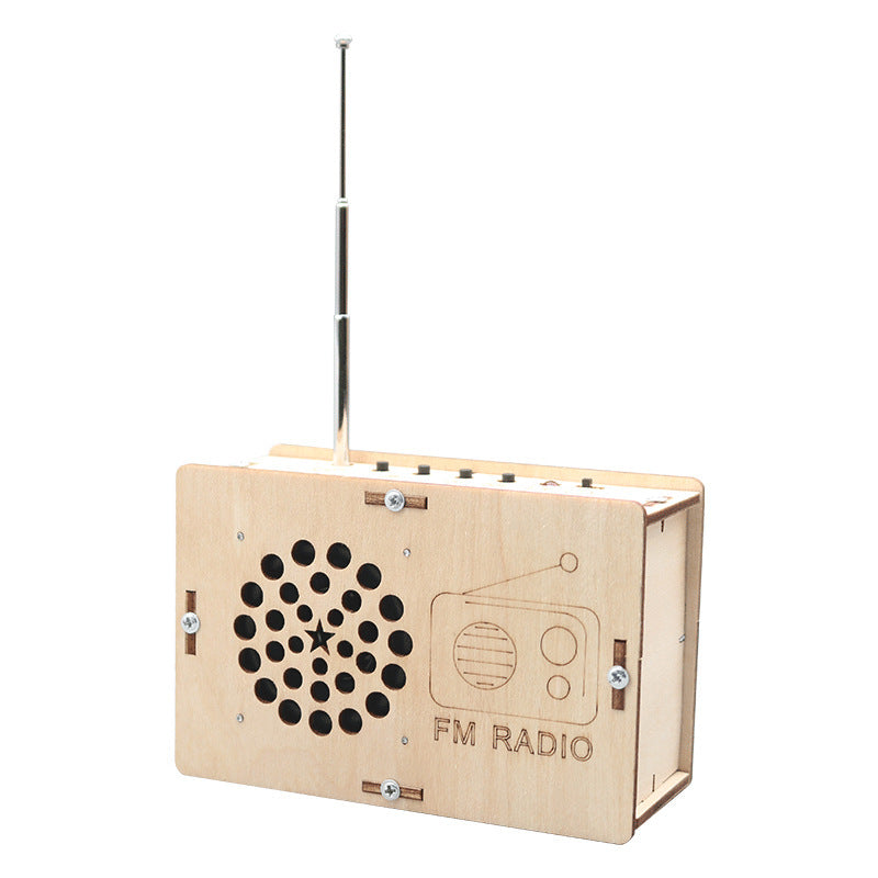 FM Radio Children's Technology Small Production Steam Model