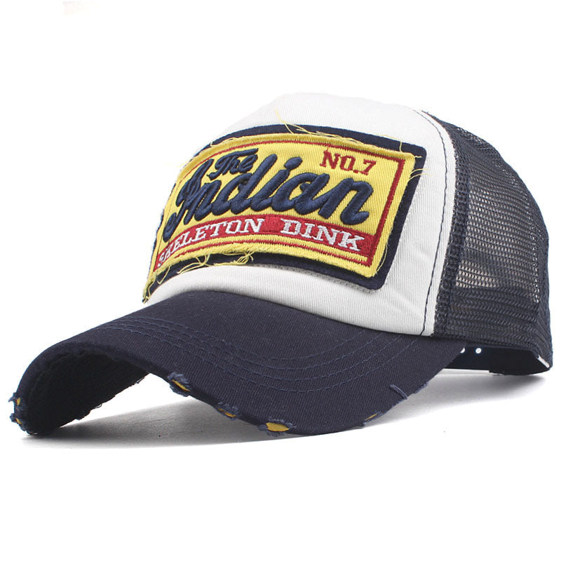 Fashion Stick Mesh Baseball Cap