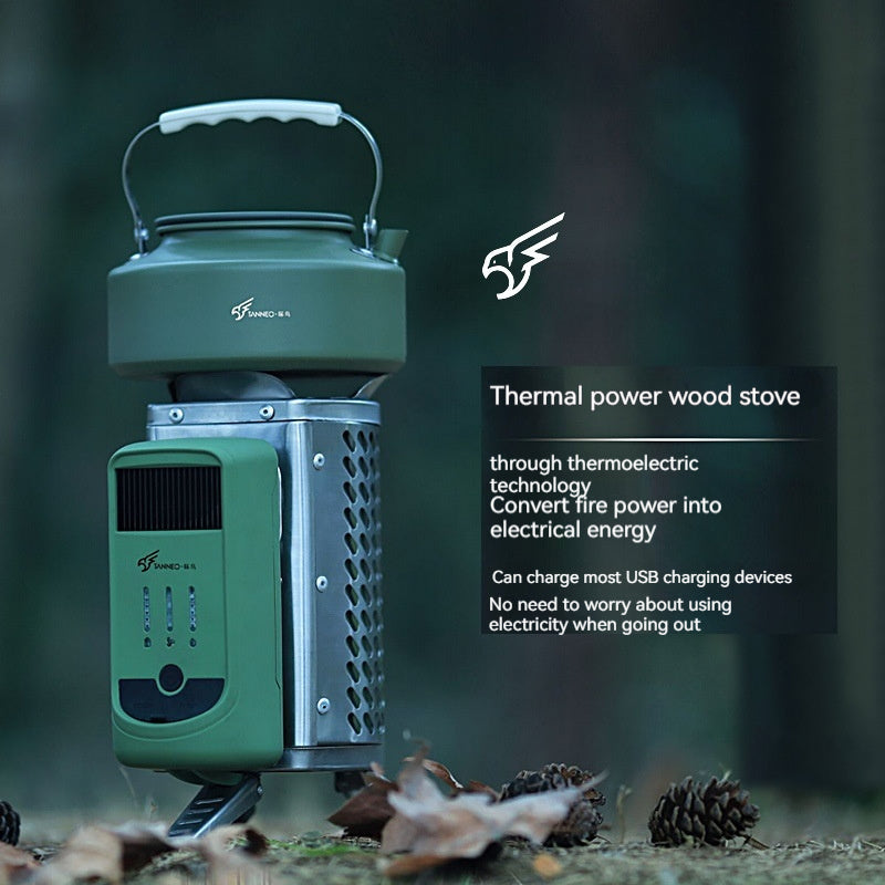 Thermal Power Generation Folding Camping Stove
