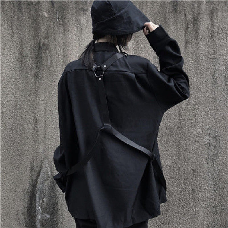 Loose Vintage Long Sleeve Shirt Tops