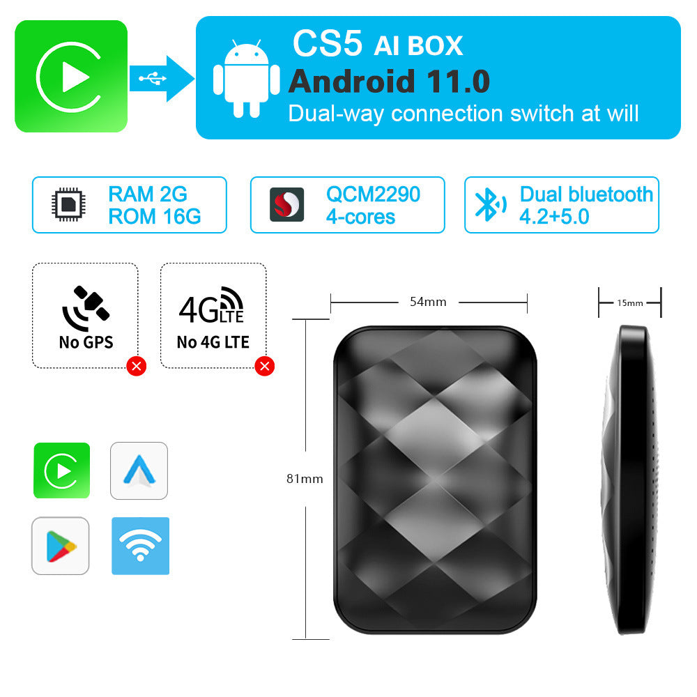 CS5 CarPlay Upgrade Android Smart Box