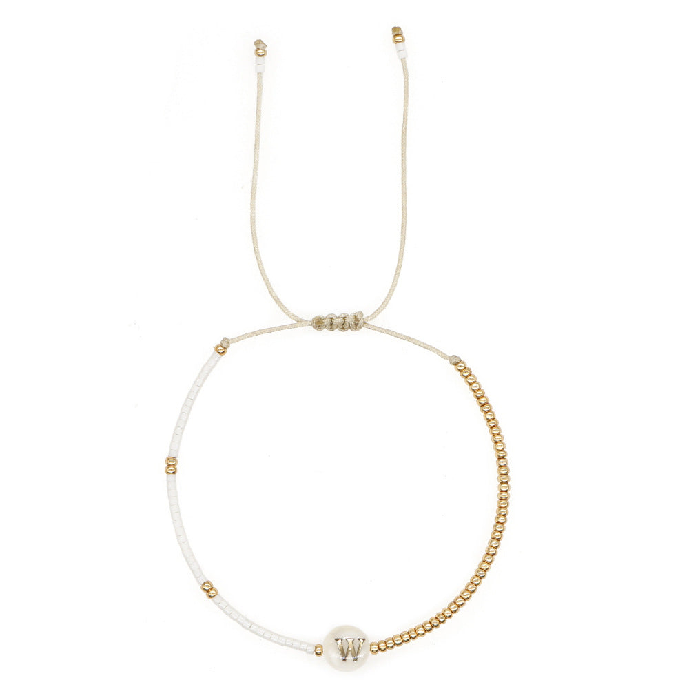 Fashion Light Luxury Letter Bracelet