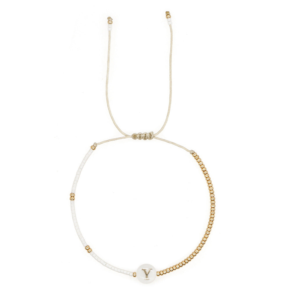 Fashion Light Luxury Letter Bracelet