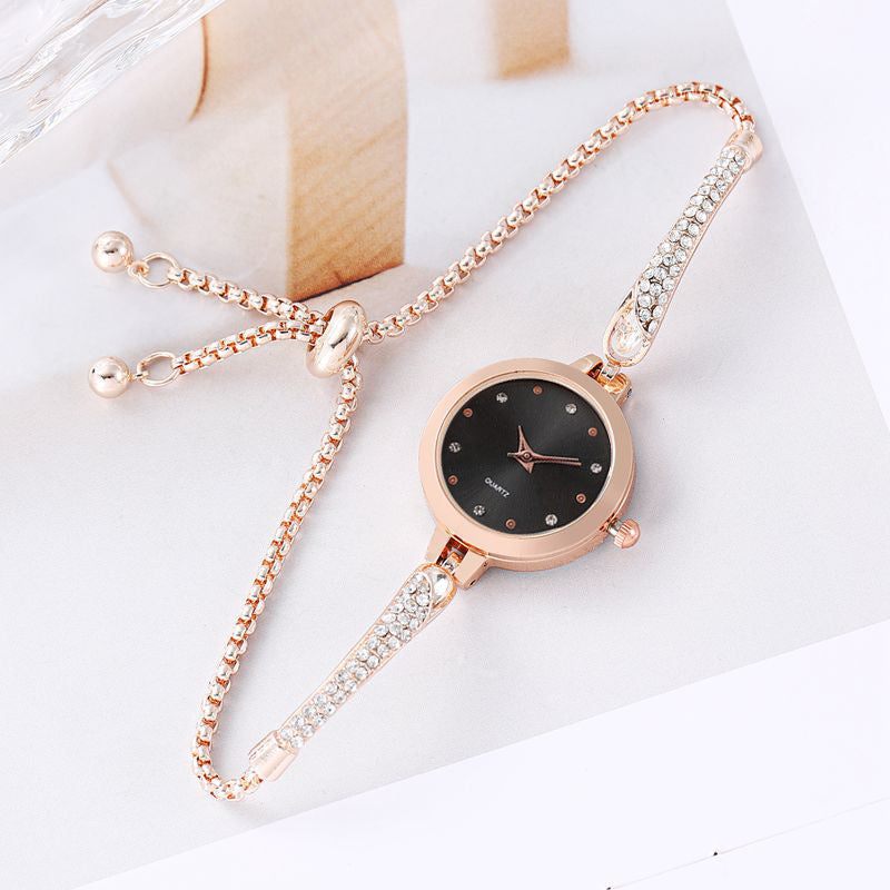 "Diamond Elegance Bracelet Watch"