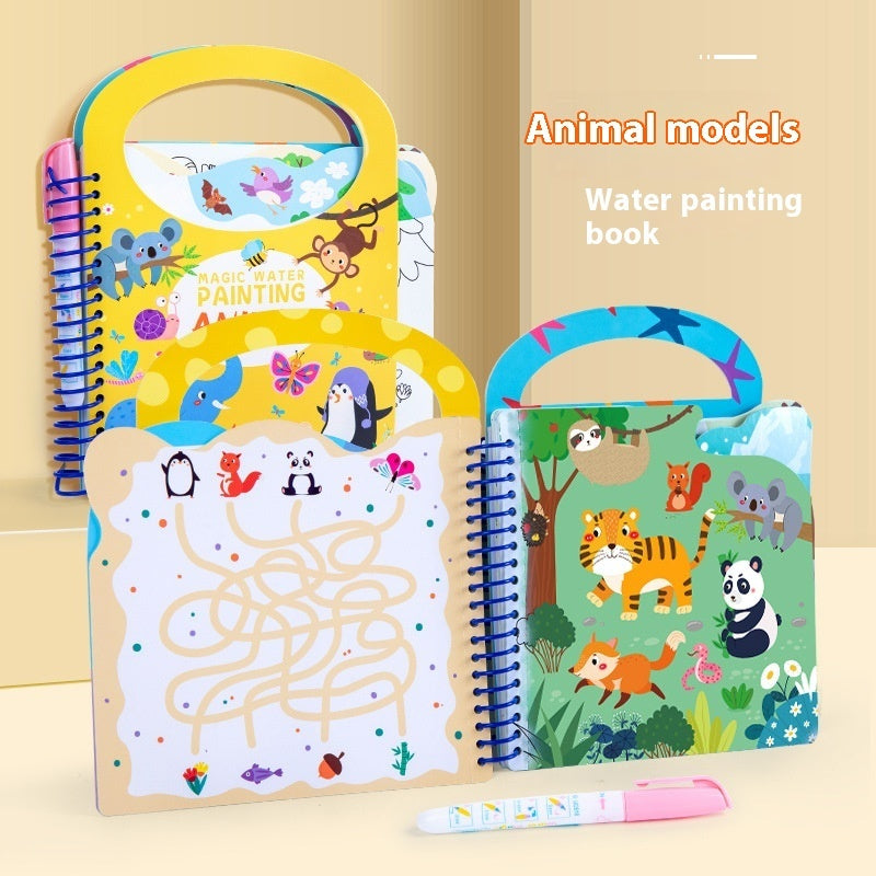 Children's Water-based Picture Book Early Education Puzzle Toys