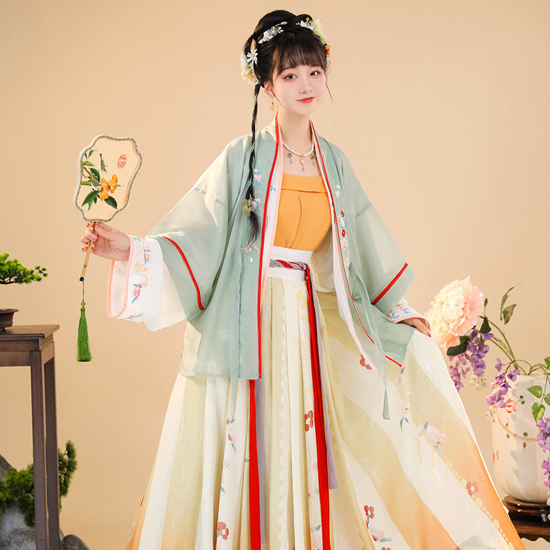 Song Women's Han Chinese Clothing Summer Improvement Ancient Costume