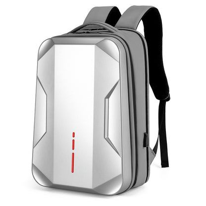 Men's Plastic Men's Backpack Waterproof E-sports Student Hard Case Computer Bag For Work