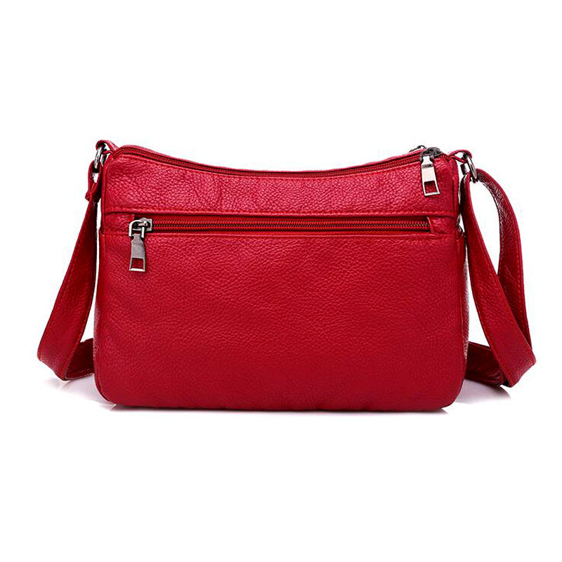 Fashion Women Soft Leather Shoulder Bag