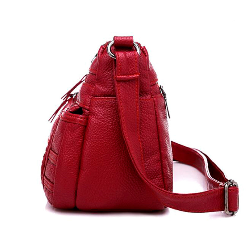 Fashion Women Soft Leather Shoulder Bag