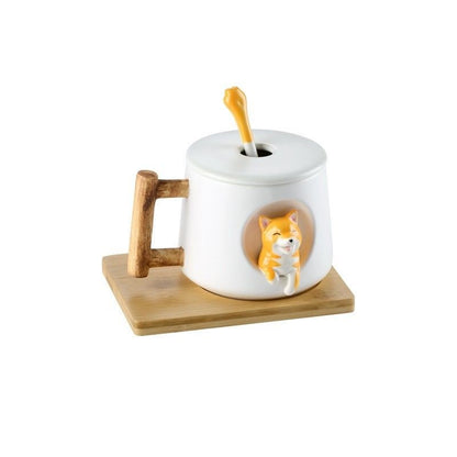 Lovers Shiba Inu Cup Corgi Ceramic Cup