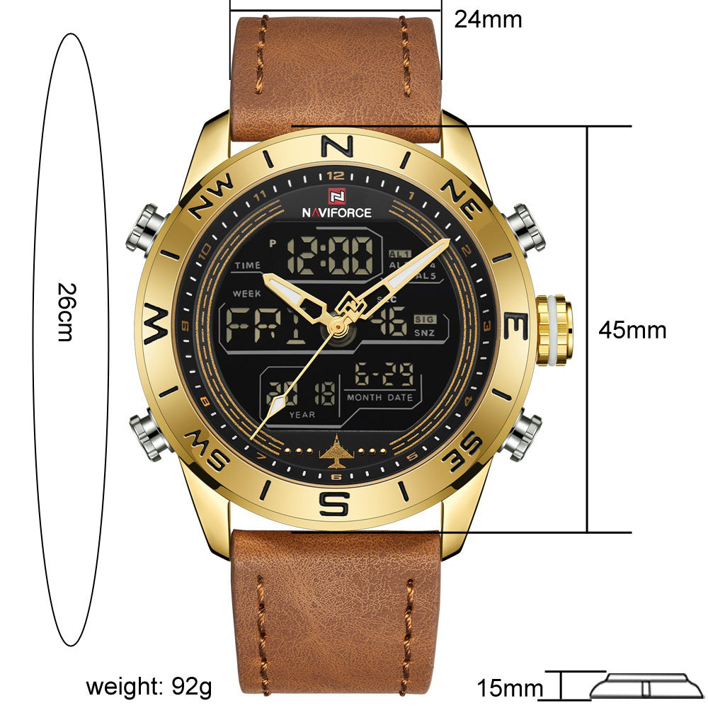 NAVIFORCE Brand Lingxiang 9144 Men's Watch