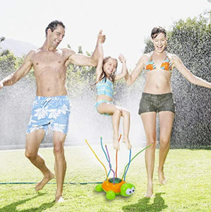 Cross-Border Hot Sale Rotating Outdoor Sprinkler Turtle Sprinkler Toy Bathroom Water Bathing Baby Bath Toy Wholesale