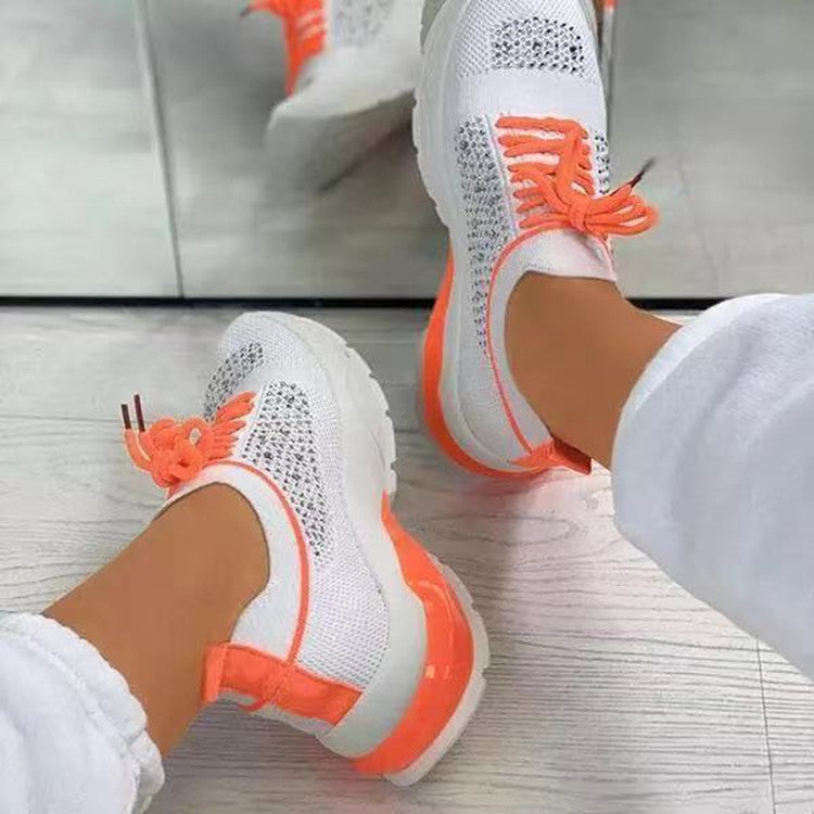 New Summer Mesh Breathable Casual Large Size Sneakers