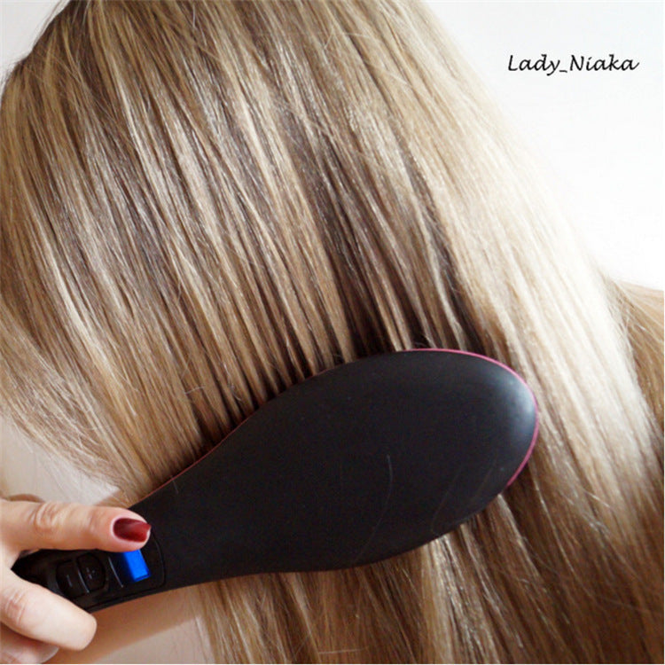 Imply Straight Electric Straight  Magic Smooth Hair Comb Negative Ion Comb