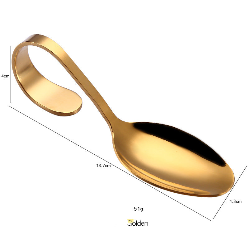 Stainless steel serving spoon cutlery