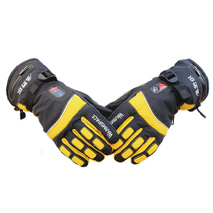 electric heating gloves double-sided to keep warm cycling hand warmer men and women winter