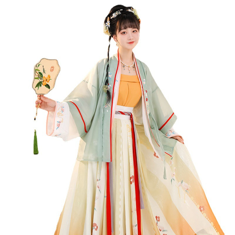 Song Women's Han Chinese Clothing Summer Improvement Ancient Costume