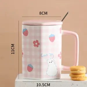 Creative Personality Large-capacity Cup With Lid