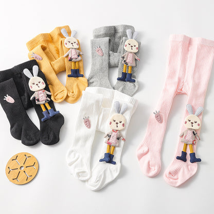 Cute Rabbit Doll Children's Pantyhose