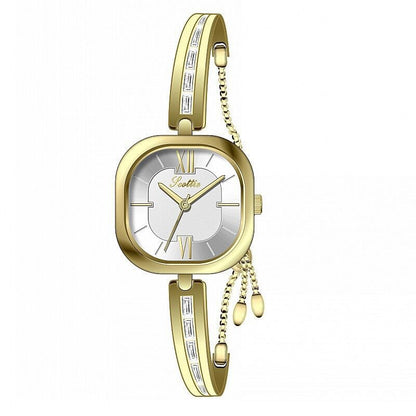 Personalized Watch Women's Alloy Chain Strap Light Luxury Bracelet Watch