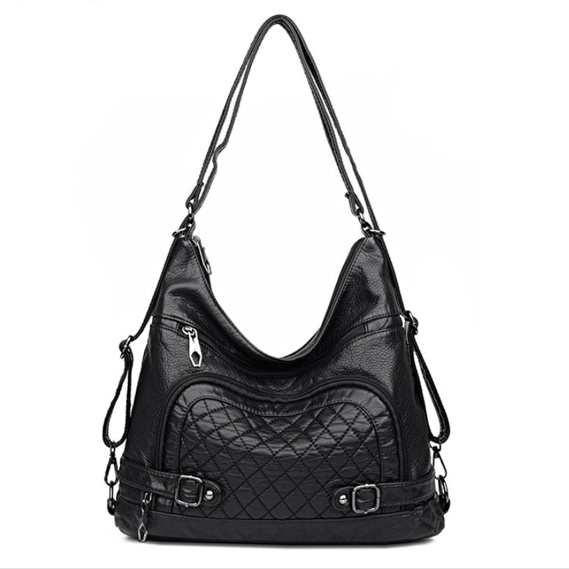 Women's Large-capacity Retro Shoulder Crossbody Backpack