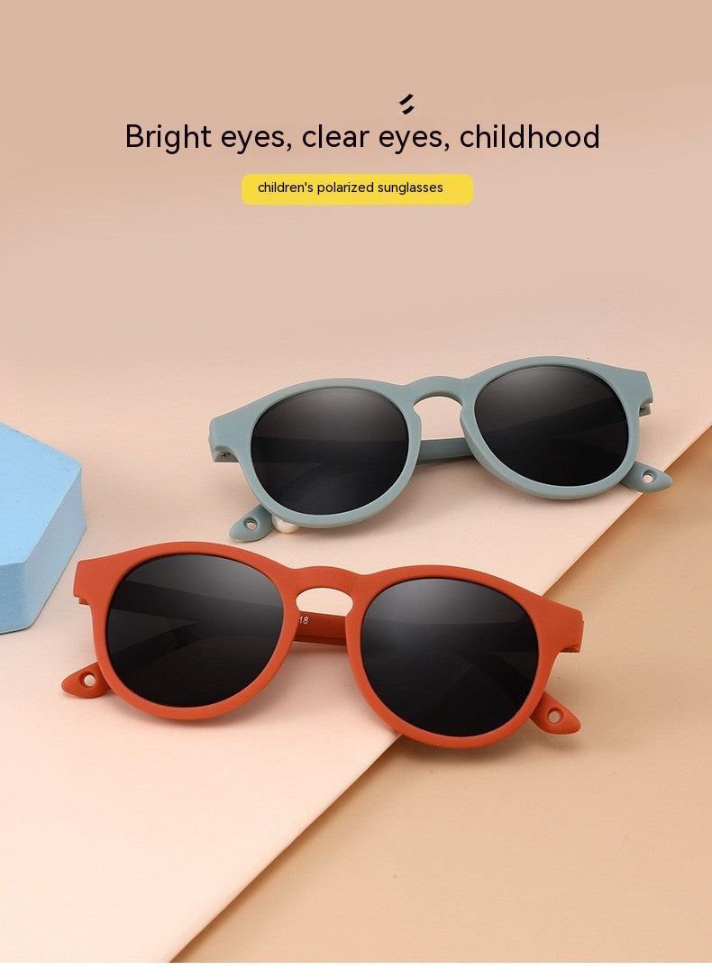 Cute Baby Sunglasses Outdoor Silicone Sunglasses