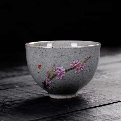 Retro ceramic tea cup